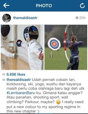 Ultah ke-32, Dian Sastro Ingin Jajal Wall Climbing Hingga Parkour