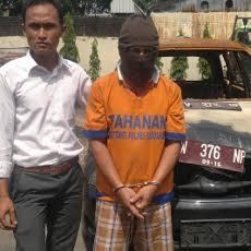 Pembakar Mobil Dinas BLH Sidoarjo Digulung