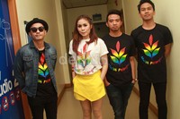 Mereka sempat tampil di acara musik pagi tersebut. Gusmun/detikHOT.