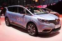 Mobil SUV 7 penumpang terbaru Renault Espace digadang-gadang datang sebagai pesaing dari Hyundai Santa Fe, sempat menjadi sorotan pengunjung Geneva Motor Show 2015 di Swiss.