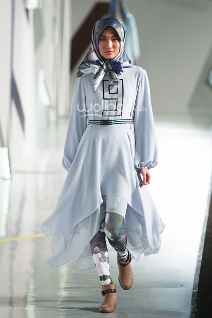 Moshaict by Itang Yunasz. Indonesia Fashion Week 2015 at Jakarta Convention Center. Senayan. Jakarta. [Foto: Mohammad Abduh/Wolipop]
