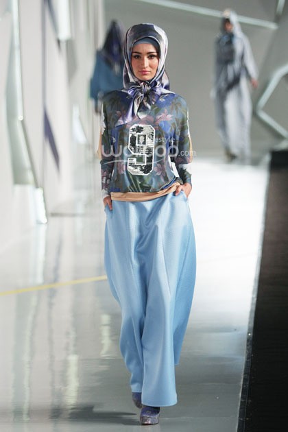 Moshaict by Itang Yunasz. Indonesia Fashion Week 2015 at Jakarta Convention Center. Senayan. Jakarta. [Foto: Mohammad Abduh/Wolipop]