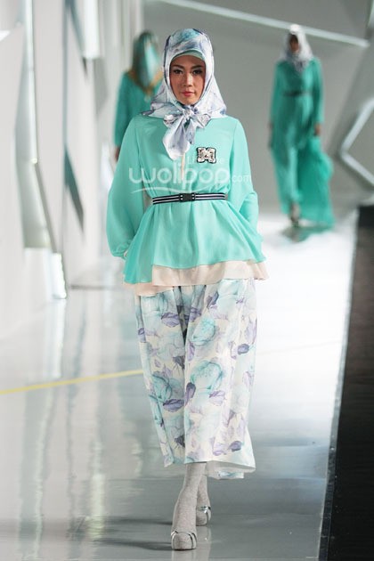 Moshaict by Itang Yunasz. Indonesia Fashion Week 2015 at Jakarta Convention Center. Senayan. Jakarta. [Foto: Mohammad Abduh/Wolipop]