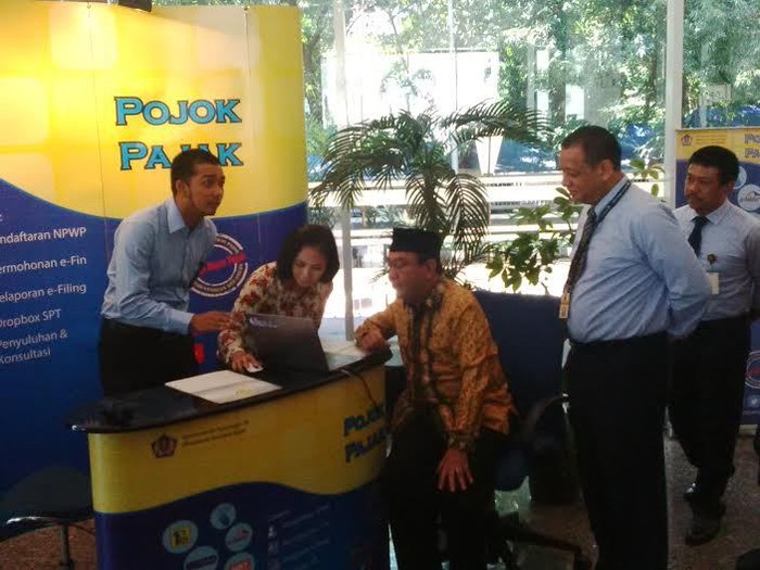 Laporkan SPT, Ketua BPK Datangi Kantor Pusat Ditjen Pajak