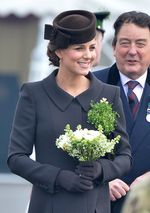 Kate Middleton Pamer Perut Hamil di St Patrick's Day