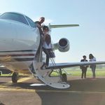 Makin Intim... Syahrini dan Dash Berlin Naik Jet Pribadi ke Yogyakarta