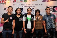 Ungu menggaet tujuh produser untuk penggarapan album barunya itu. Pool/Noel/detikFoto.