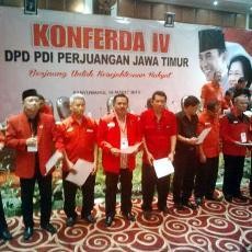 Konferda IV PDIP Jatim Usai, Kusnadi Jadi Nahkoda Baru DPD PDIP Jatim