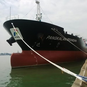 Hebat! Tanker Made in Surabaya Rp 312 Miliar dikirim ke Pertamina
