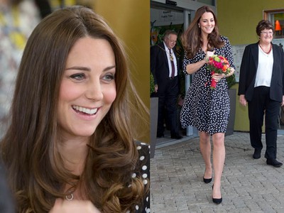 Jelang Melahirkan, Kate Middleton Makin Cantik