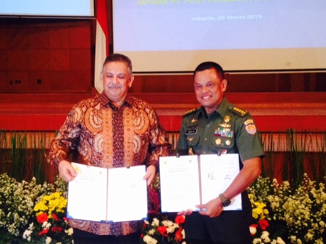 Berantas Pencurian Besi Tiang Listrik, PLN Gandeng TNI AD