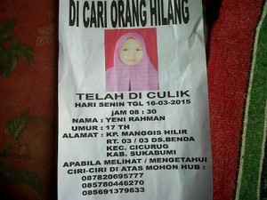 Dijemput Pria yang Dikenal di Facebook, Yeni Menghilang Seminggu
