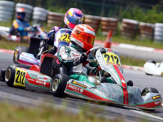 Pegokart David Juliano Bidik Juara Asia