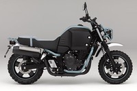 Honda Bulldog dibekali mesin berkapasitas 400 cc, 2 silinder inline, 4-stroke DOHC dan berpendingin cairan. Istimewa/Honda.