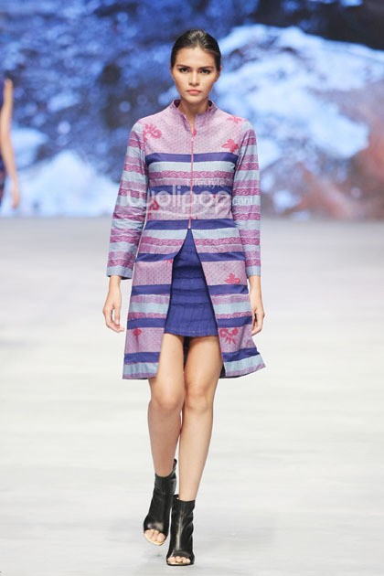 Colourful Banyuwangi by Priscilla Saputro Novum Etno. Indonesia Fashion Week 2015 at Jakarta Convention Center. Senayan. Jakarta. [Foto: Mohammad Abduh/Wolipop]