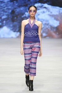 Colourful Banyuwangi by Priscilla Saputro Novum Etno. Indonesia Fashion Week 2015 at Jakarta Convention Center. Senayan. Jakarta. [Foto: Mohammad Abduh/Wolipop]