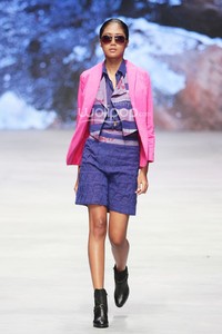 Colourful Banyuwangi by Priscilla Saputro Novum Etno. Indonesia Fashion Week 2015 at Jakarta Convention Center. Senayan. Jakarta. [Foto: Mohammad Abduh/Wolipop]