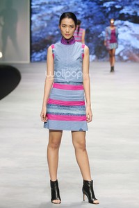 Colourful Banyuwangi by Priscilla Saputro Novum Etno. Indonesia Fashion Week 2015 at Jakarta Convention Center. Senayan. Jakarta. [Foto: Mohammad Abduh/Wolipop]