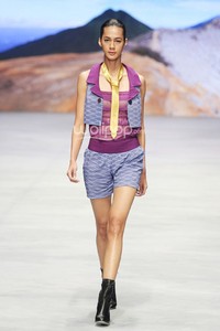 Colourful Banyuwangi by Priscilla Saputro Novum Etno. Indonesia Fashion Week 2015 at Jakarta Convention Center. Senayan. Jakarta. [Foto: Mohammad Abduh/Wolipop]