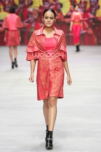 Colourful Banyuwangi by Priscilla Saputro Novum Etno. Indonesia Fashion Week 2015 at Jakarta Convention Center. Senayan. Jakarta. [Foto: Mohammad Abduh/Wolipop]