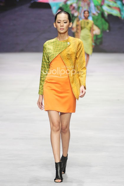 Colourful Banyuwangi by Priscilla Saputro Novum Etno. Indonesia Fashion Week 2015 at Jakarta Convention Center. Senayan. Jakarta. [Foto: Mohammad Abduh/Wolipop]