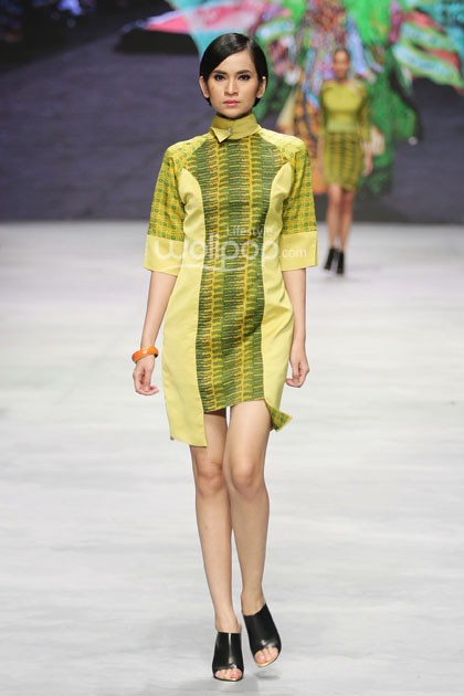 Colourful Banyuwangi by Priscilla Saputro Novum Etno. Indonesia Fashion Week 2015 at Jakarta Convention Center. Senayan. Jakarta. [Foto: Mohammad Abduh/Wolipop]