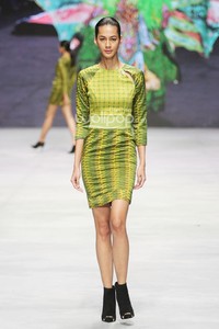 Colourful Banyuwangi by Priscilla Saputro Novum Etno. Indonesia Fashion Week 2015 at Jakarta Convention Center. Senayan. Jakarta. [Foto: Mohammad Abduh/Wolipop]