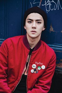 Sama seperti sebelumnya, EXO-L harus memasukkan jawaban yang benar di situs exo.smtown.com untuk dapat melihat foto teaser Sehun. (SMTOWN)