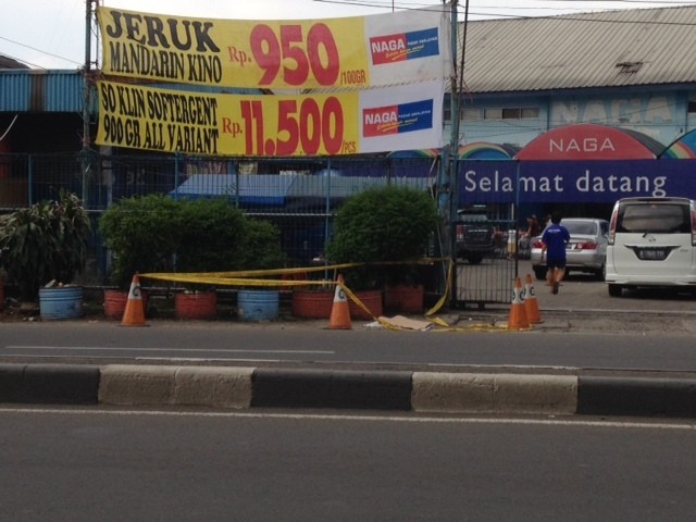 Ini TKP Pembegalan Rahmat Juragan Beras di Jalan Raya Bogor