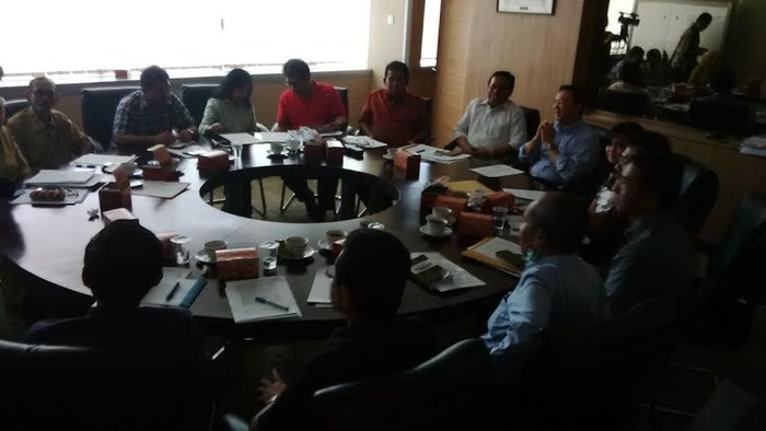 Ngantor ke Balai Kota DKI, Canda Ahok: Ini Lagi Ada Rapat Rahasia