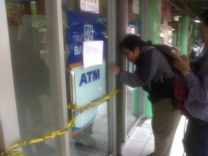 ATM BRI Di Sleman Dibobol, Kerugian Rp 300 Juta