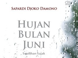 Puisi Hujan Bulan Juni Segera Digarap Jadi Novel