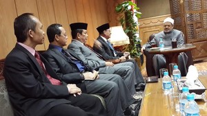 Utusan Khusus Jokowi Temui Grand Sheikh Al-Azhar