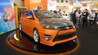 Canggih, Yaris Orange Ini Bisa Menyala Kalau Pakai Sidik Jari Pemilik