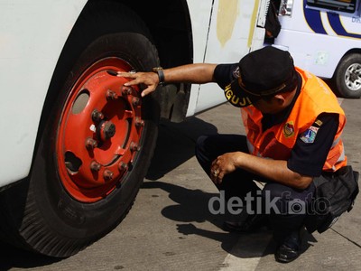 Dishub Cek Kelaikan Bus AKAP