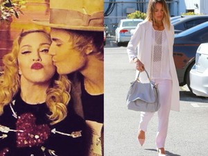 Justin Bieber Cium Madonna, Jessica Alba Kenakan Busana Rp 201 Juta