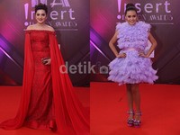 Penampilan Ashanty dan Aurel di acara '!nsert Fashion Award 2015. Asep Syaifullah/detikHOT.