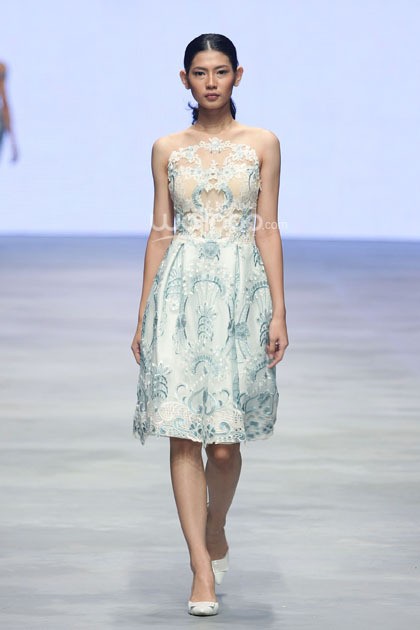 Algarry by Albert Yanuar. Attack Present Fearless in Every Detail. Indonesia Fashion Week 2015 at Jakarta Convention Center. Senayan. Jakarta. [Foto: Mohammad Abduh/Wolipop]