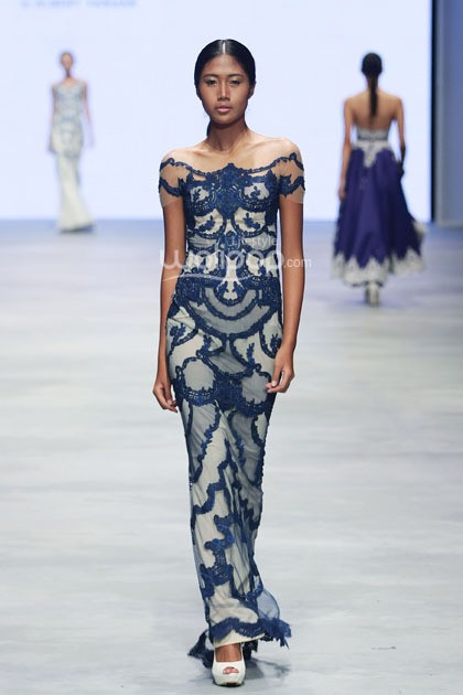 Algarry by Albert Yanuar. Attack Present Fearless in Every Detail. Indonesia Fashion Week 2015 at Jakarta Convention Center. Senayan. Jakarta. [Foto: Mohammad Abduh/Wolipop]