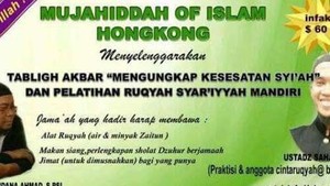 2 WNI yang Ditolak Masuk Hong Kong Hendak Ceramah dan Pelatihan Ruqyah