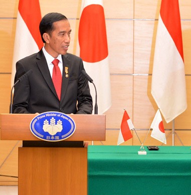 Jokowi ke Pengusaha Jepang: RI Jangan Hanya Ekspor Bahan Mentah