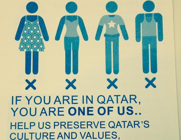 Liburan ke Qatar Tidak Boleh Pakai Legging, Ya!