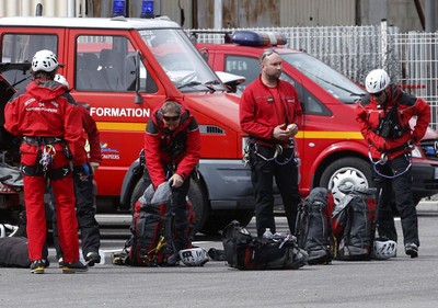 Petugas Pemadam Dikerahkan ke Lokasi Jatuhnya Germanwings