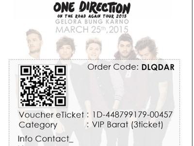 Banyak Penipuan, Hati-hati Beli Tiket Online Konser One Direction