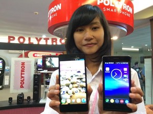 Polytron Pede Tembus Tiga Besar Pasar Ponsel 4G