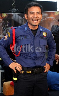 Judika berperan sebagai Rojak. Pool/Akew/detikFoto.