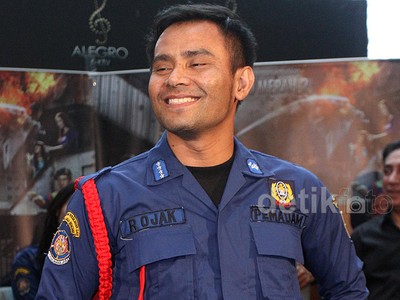 Judika Jadi Petugas Pemadam Kebakaran