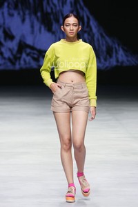 KLE by Kleting Titis Wigati Fall/Winter 2015. Lauriel Fearless. Indonesia Fashion Week 2015 at Jakarta Convention Center. Senayan. Jakarta. [Foto: Mohammad Abduh/Wolipop]