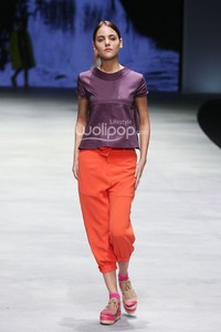 KLE by Kleting Titis Wigati Fall/Winter 2015. Lauriel Fearless. Indonesia Fashion Week 2015 at Jakarta Convention Center. Senayan. Jakarta. [Foto: Mohammad Abduh/Wolipop]