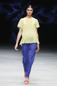 KLE by Kleting Titis Wigati Fall/Winter 2015. Lauriel Fearless. Indonesia Fashion Week 2015 at Jakarta Convention Center. Senayan. Jakarta. [Foto: Mohammad Abduh/Wolipop]